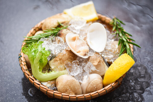 assiette de coquillage